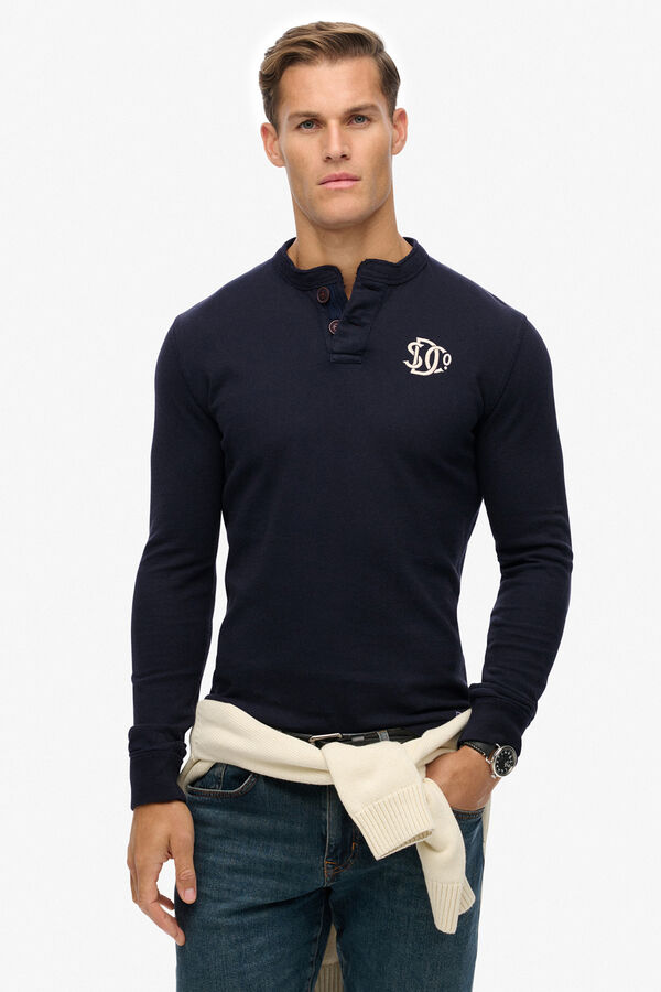 Superdry T-shirt justa azul