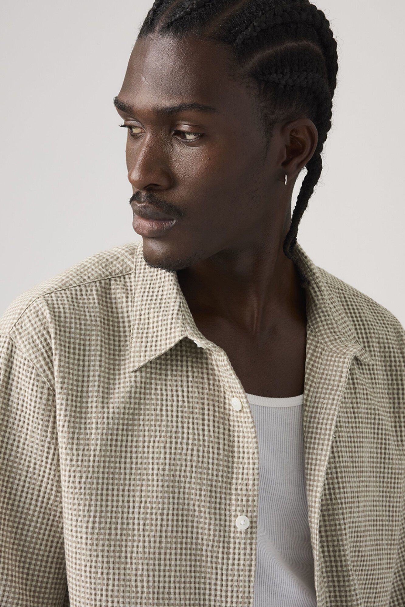 Levi's Camisa crop de manga curta