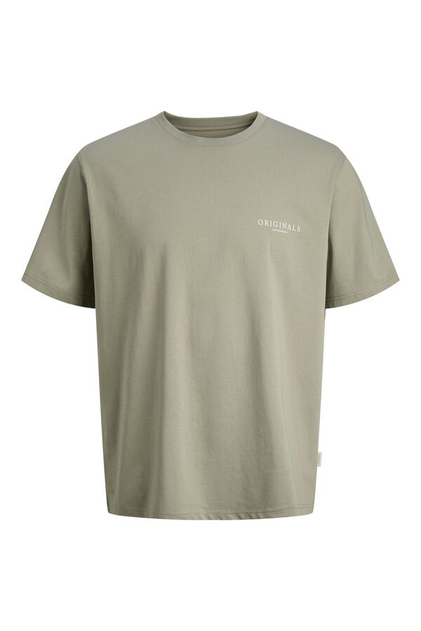 Jack & Jones Regular backprint T-shirt green