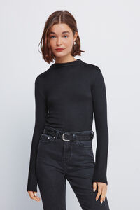 Springfield T-shirt Perkins com gola macia