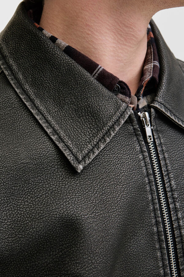 Jack & Jones Blusão polipele preto