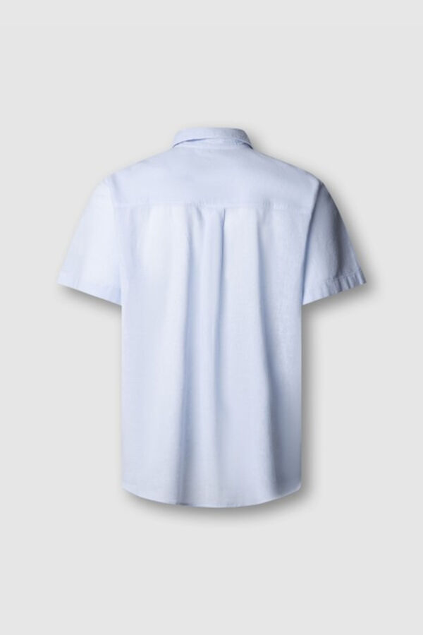 Pepe Jeans Camisa de manga comprida com logo azul