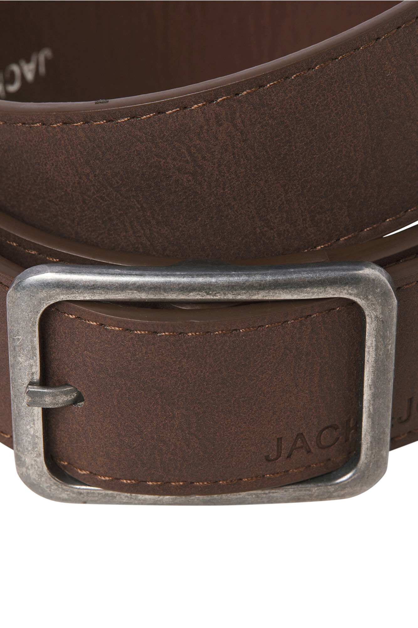 Jack & Jones Cinto com fivela em pele sint&eacute;tica