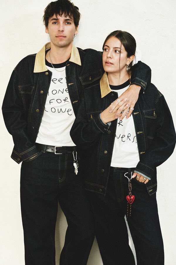 Springfield T-shirt need money for flowers bege