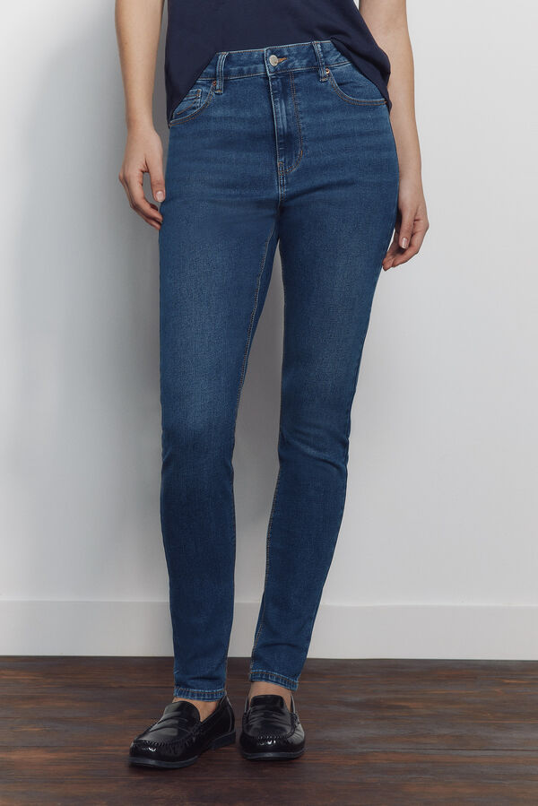Springfield Jeans skinny azul