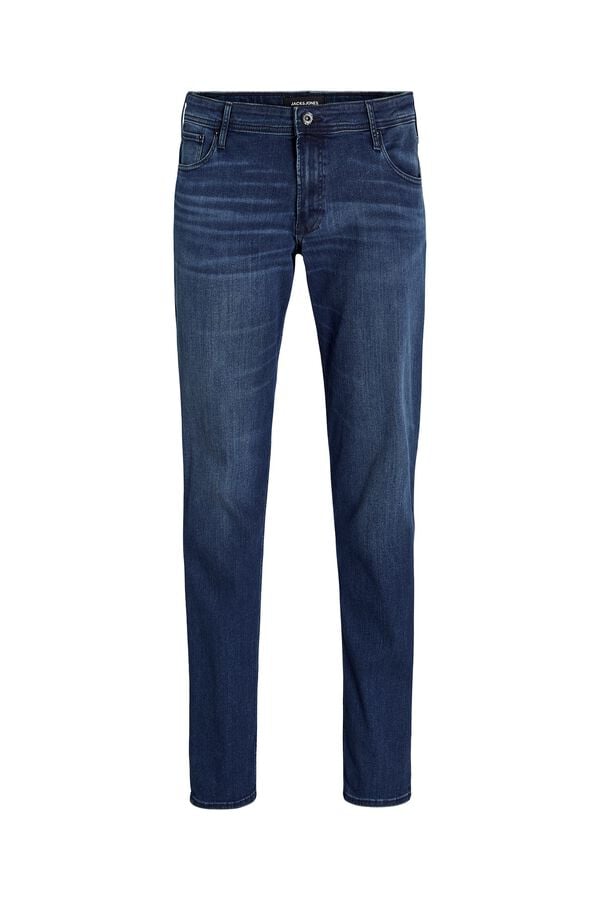 Jack & Jones PLUS Jeans slim cinco bolsos azul