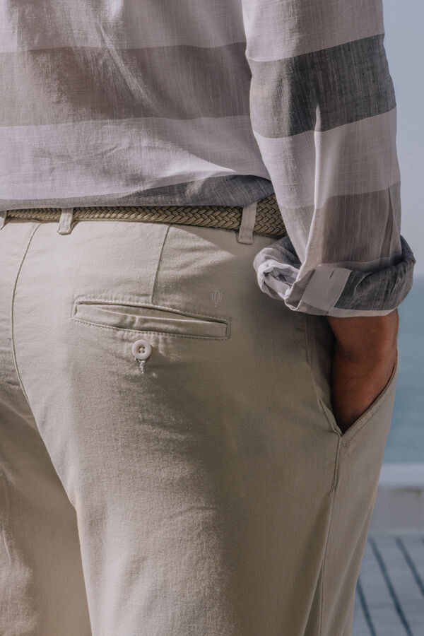 Celopman Bermuda Chino  bege
