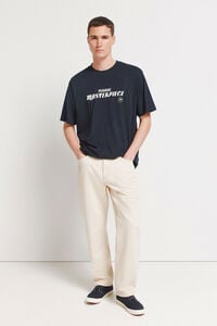 Springfield Jeans straight fit cru