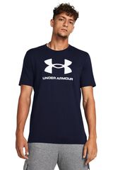 Under Armour T-shirt de manga curta azul