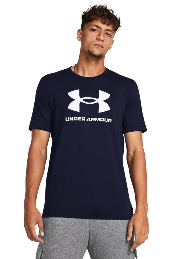 Under Armour T-shirt de manga curta azul