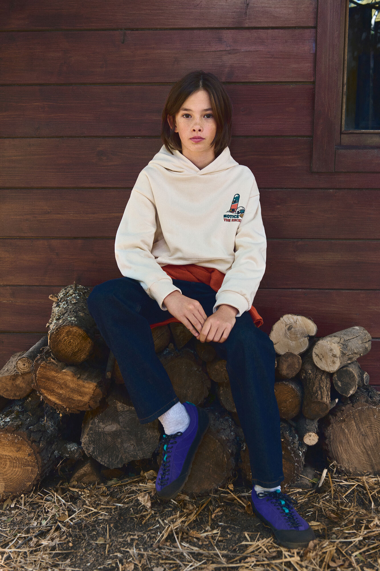 Springfield Kids Sudadera paisaje snow ni&ntilde;o