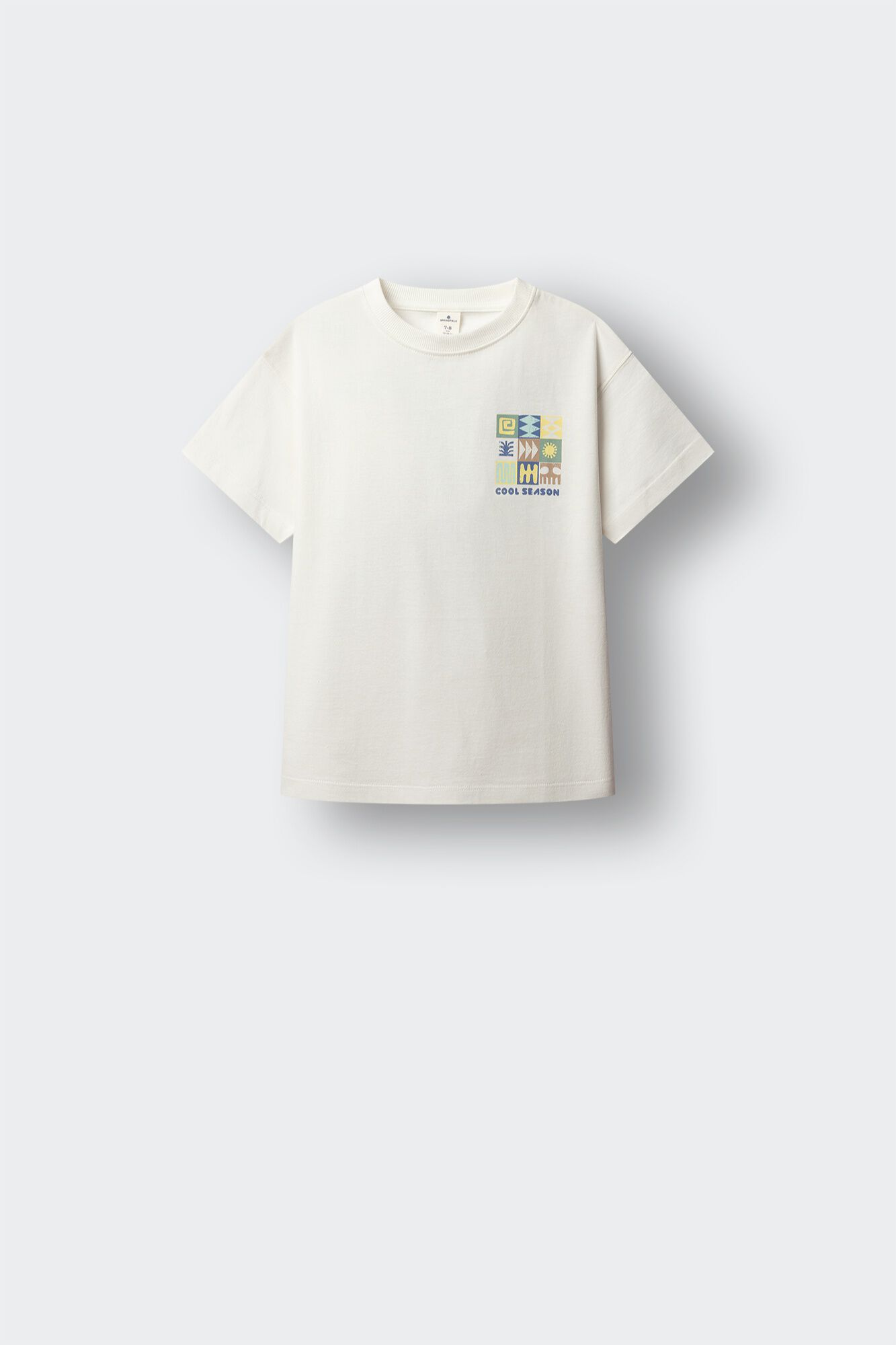 Springfield Kids T-shirt mosaico de crian&ccedil;a