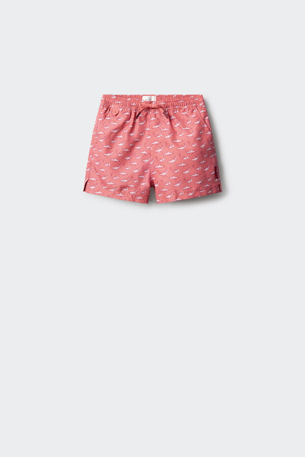 Springfield Kids Maiô baleia para meninos vermelho