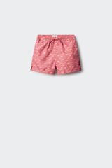 Springfield Kids Maiô baleia para meninos vermelho
