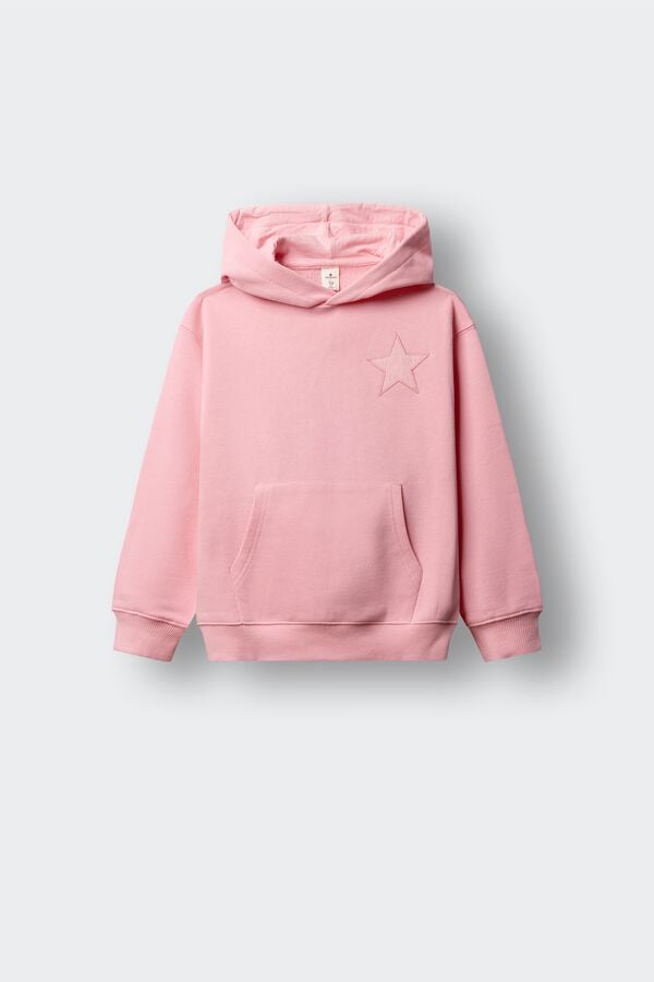 Springfield Kids Sudadera estrella ni&ntilde;a rosa