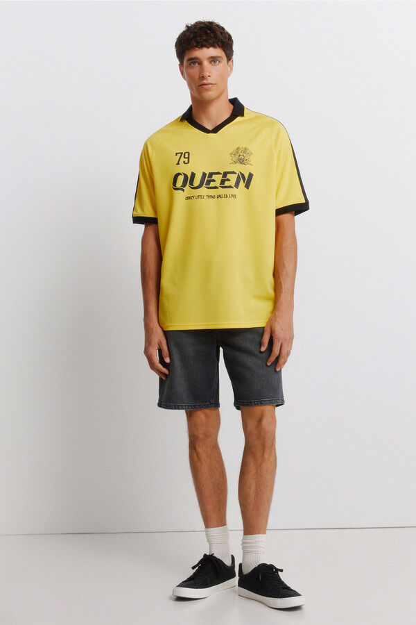 Springfield Camiseta Queen Football amarillo