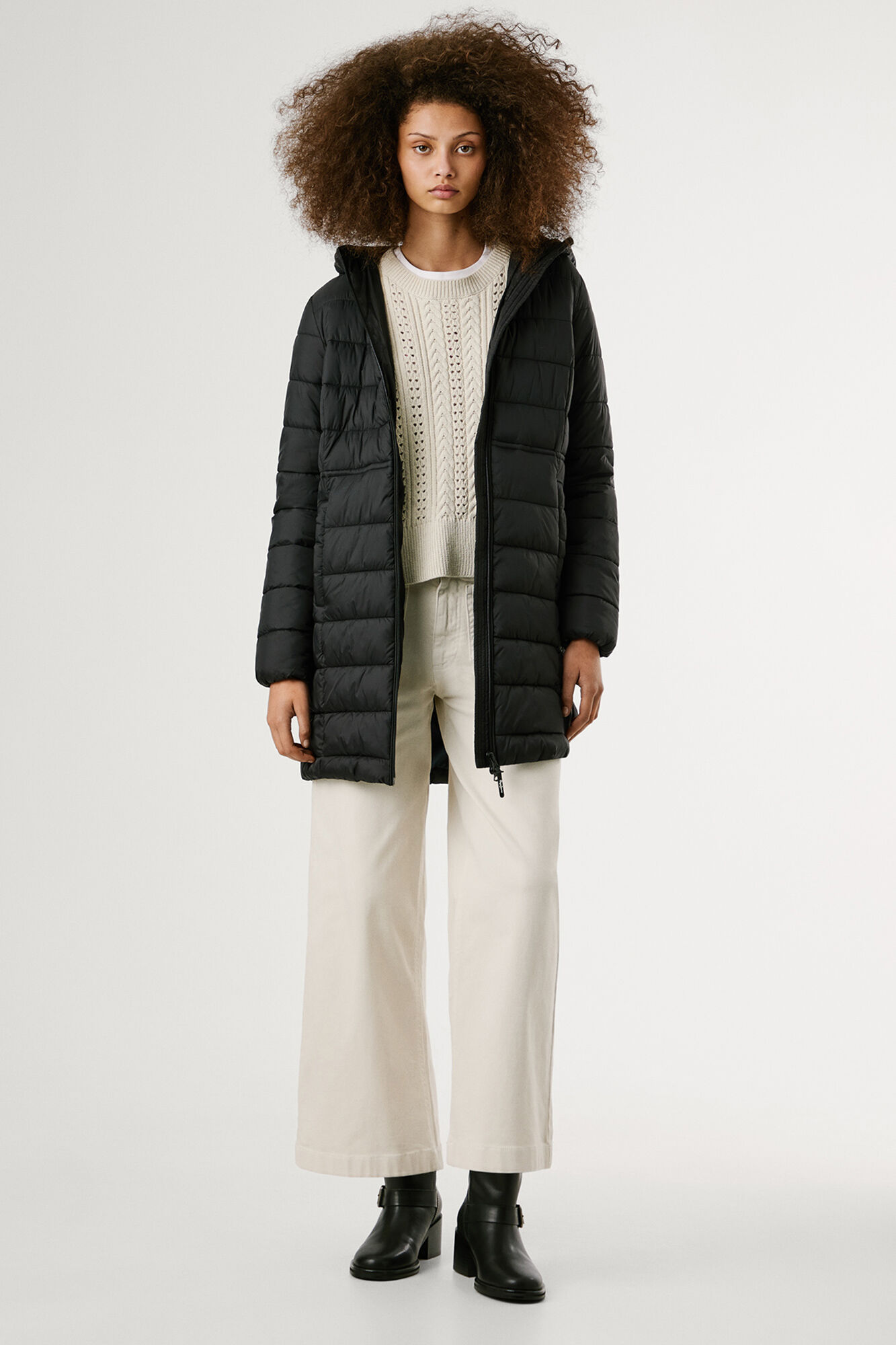 Pepe Jeans Jaqueta longa acolchoada de plumas