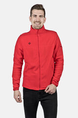 Izas Jaqueta leve de forro polar vermelho