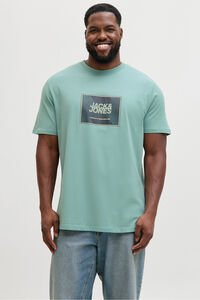 Jack & Jones PLUS T-shirt logo quadrado