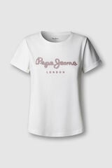 Pepe Jeans T-shirt manga curta branco
