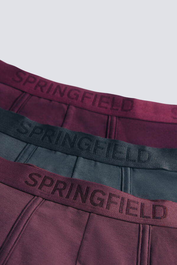 Springfield Pack 3 boxers estampado