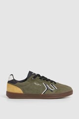 Pepe Jeans Camurça Cupsole de camurça verde