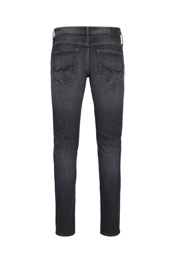Jack & Jones PLUS Jeans slim cinco bolsos preto