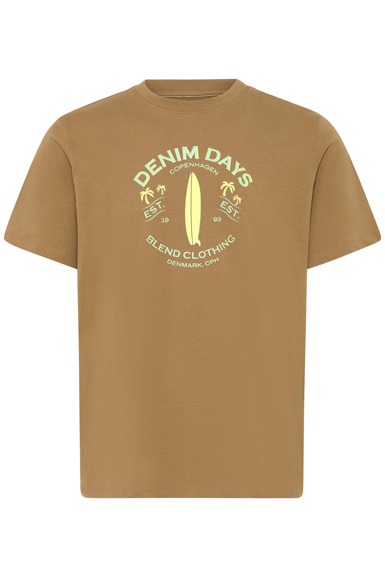 Blend PLUS T-shirt de manga curta tamanho grande