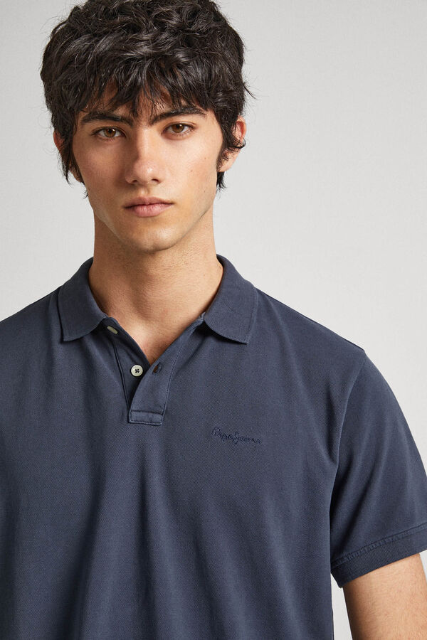 Pepe Jeans Polo Slim Fit Piquet azul