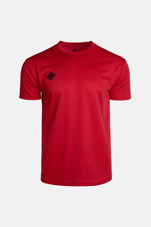 Izas T-shirt t&eacute;cnica de manga curta vermelho