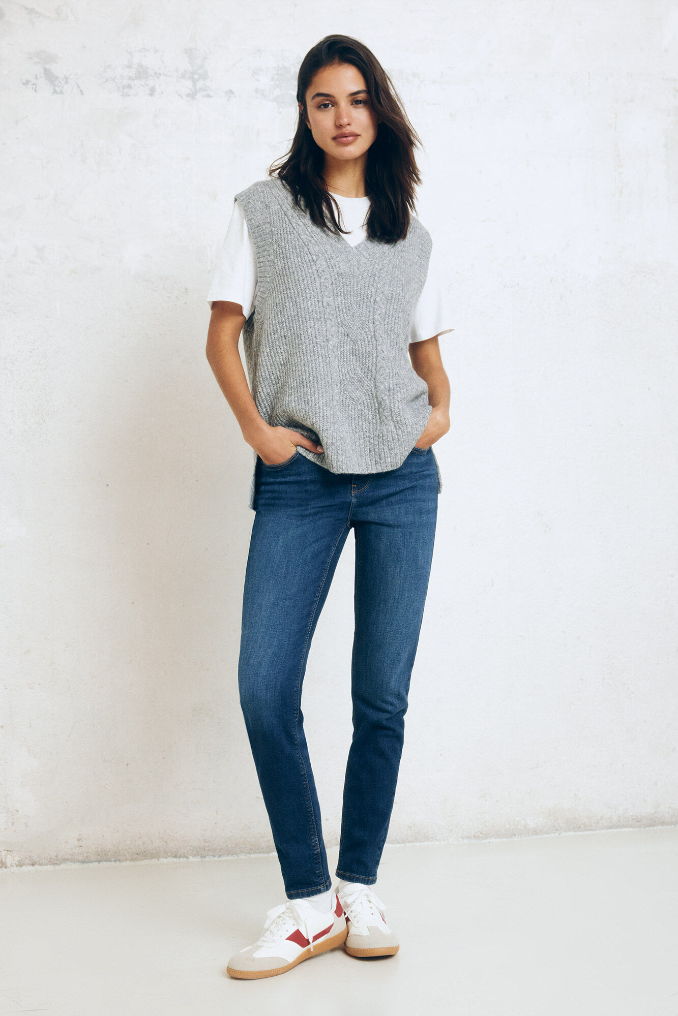 Cortefiel Jeans slim cropped