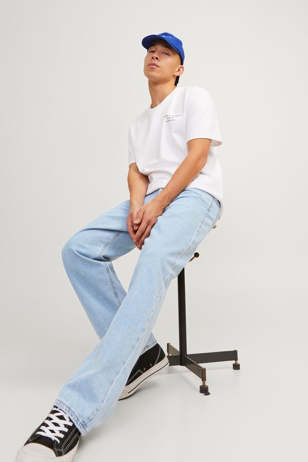 Jack & Jones Jeans loose cinco bolsos azul