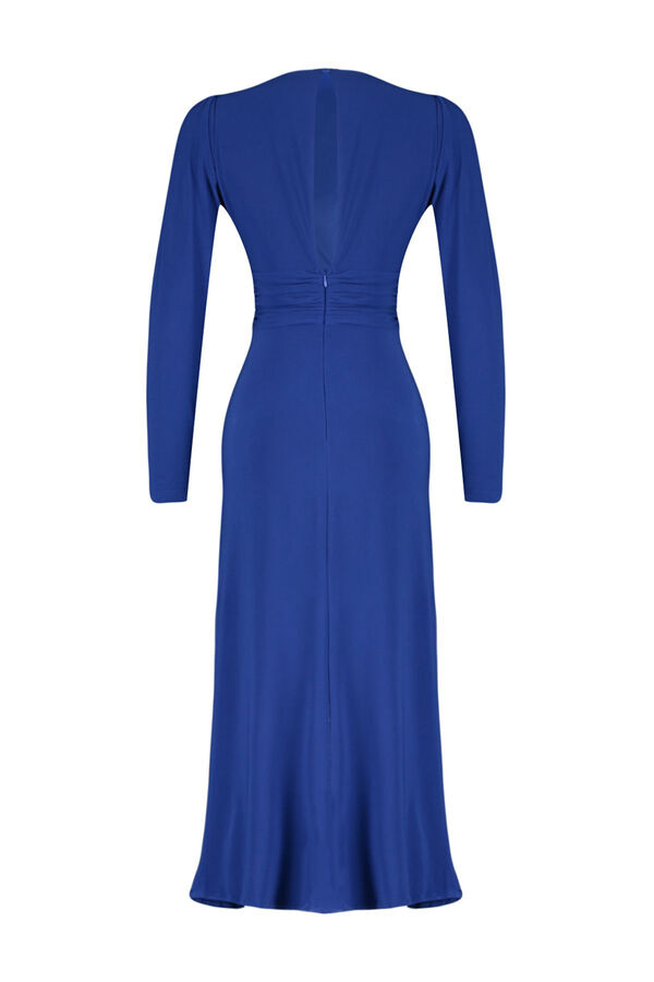 Trendyol Vestido de noite azul