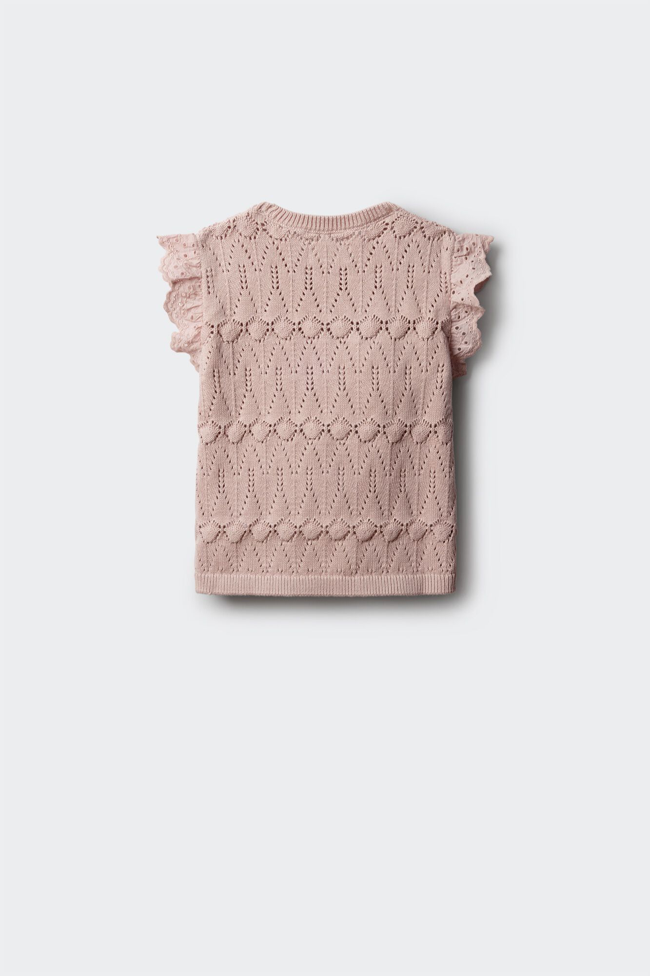 Springfield Kids Top de malha com folhos para menina