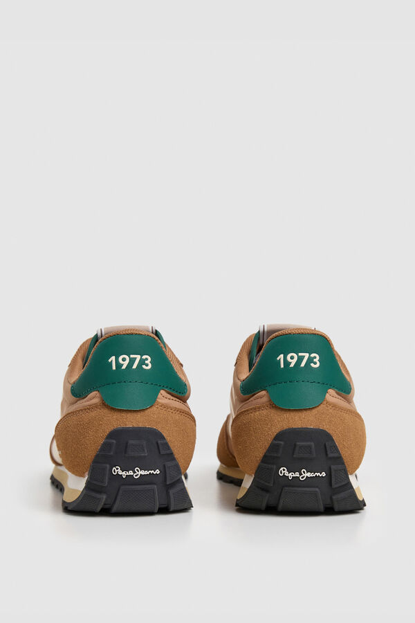 Pepe Jeans T&eacute;nis leves estilo retro cru