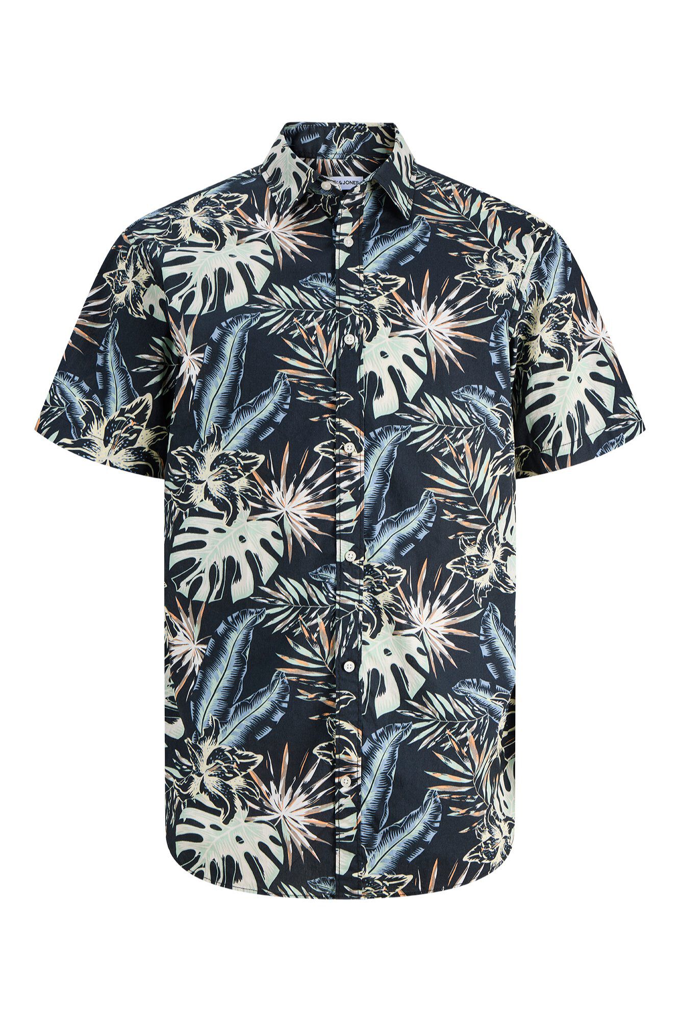 Jack & Jones PLUS Camisa resort estampado tropical