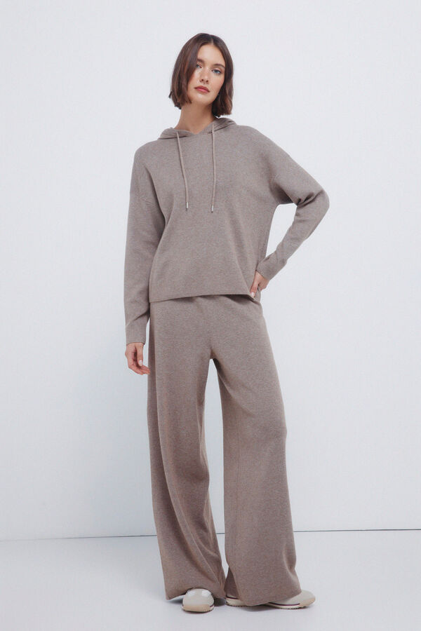 Springfield Camisola com capuz  cinzento