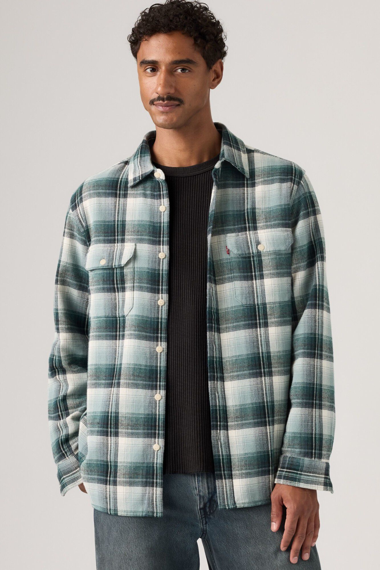 Levi's Camisa aos quadrados