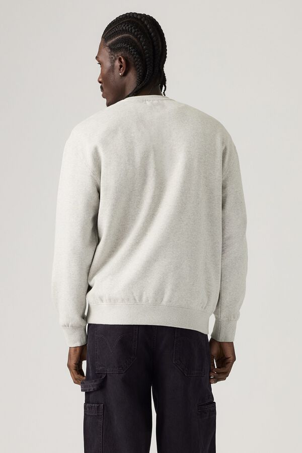 Levi's Sweatshirt gola redonda cinzento