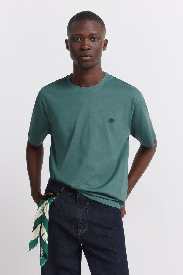 Springfield Springfield logo basic T-shirt azul