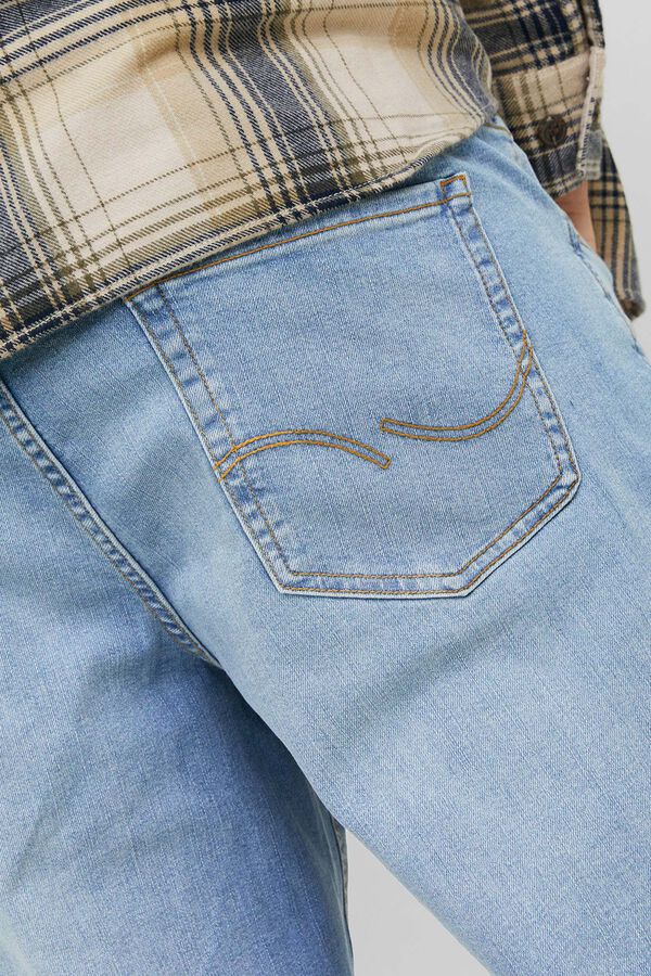 Jack & Jones PLUS Jeans corte recto cinco bolsillos azul