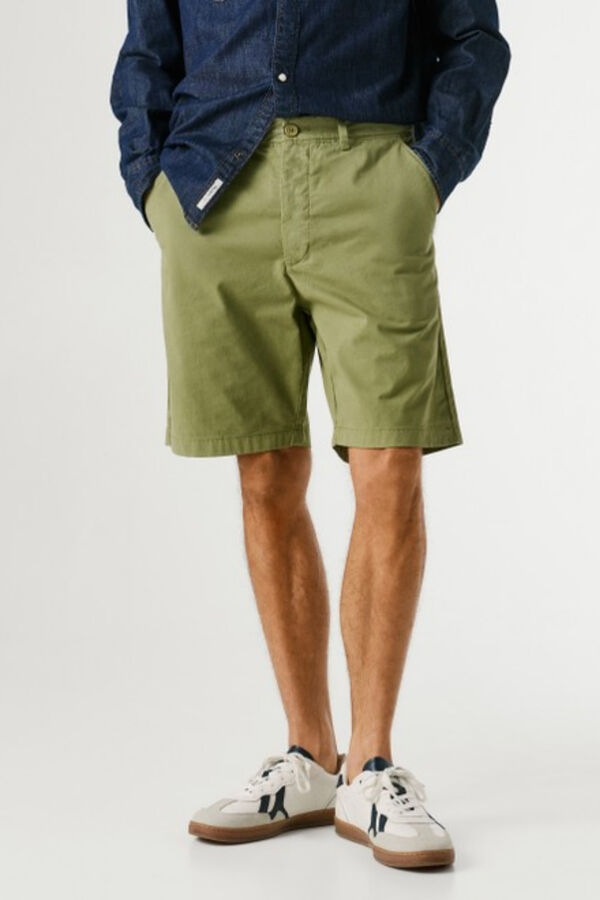 Pepe Jeans Cal&ccedil;&otilde;es chino Caqui escuro