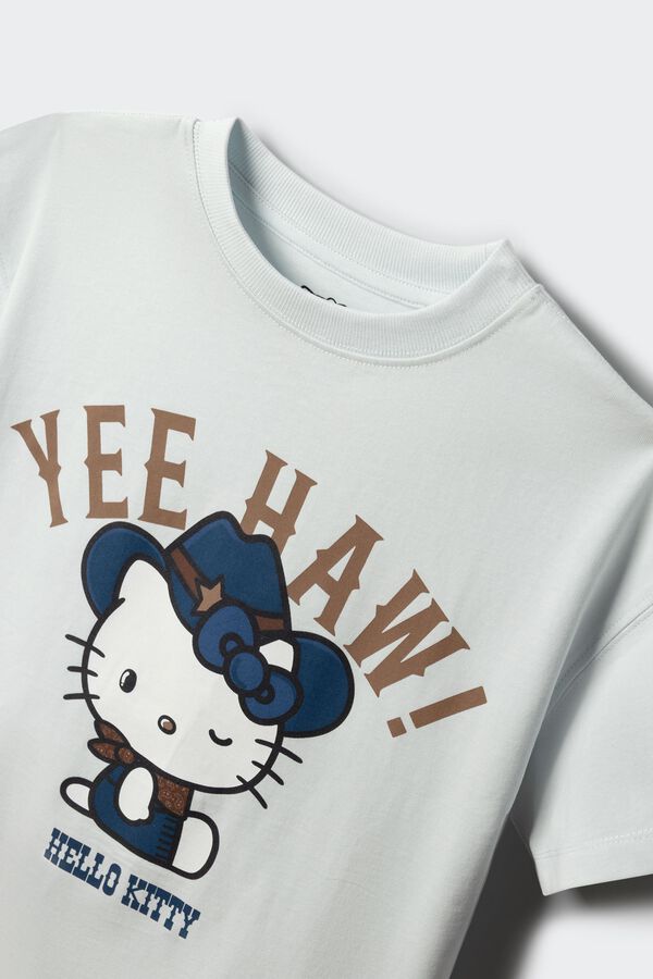 Springfield Kids T-shirt "Hello Kitty" menina azul