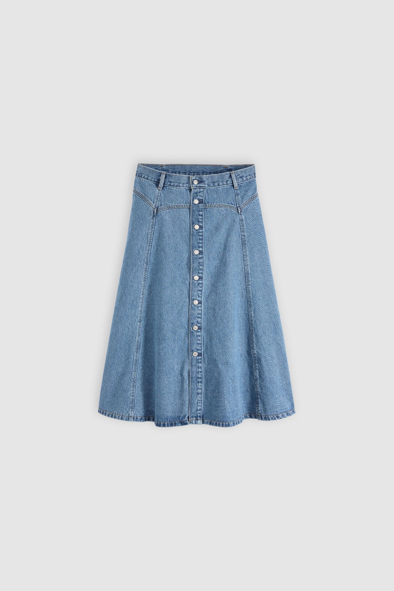 Levi's Saia jeans midi