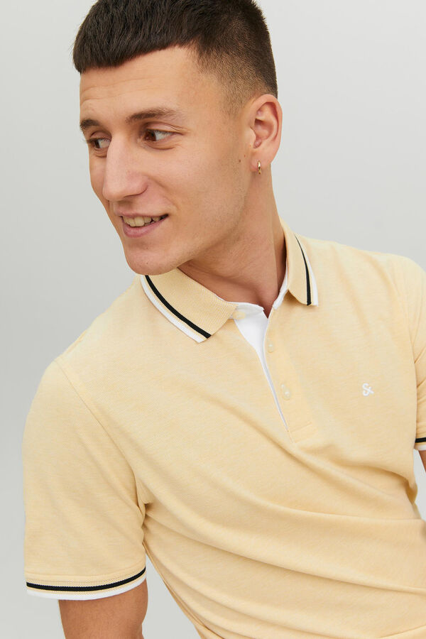 Jack & Jones Slim fit polo shirt printed