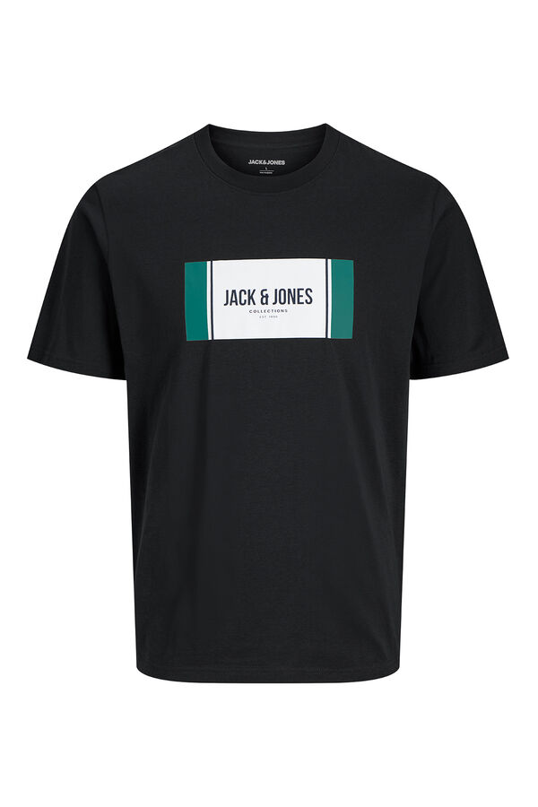 Jack & Jones PLUS T-shirt Regular Fit preto