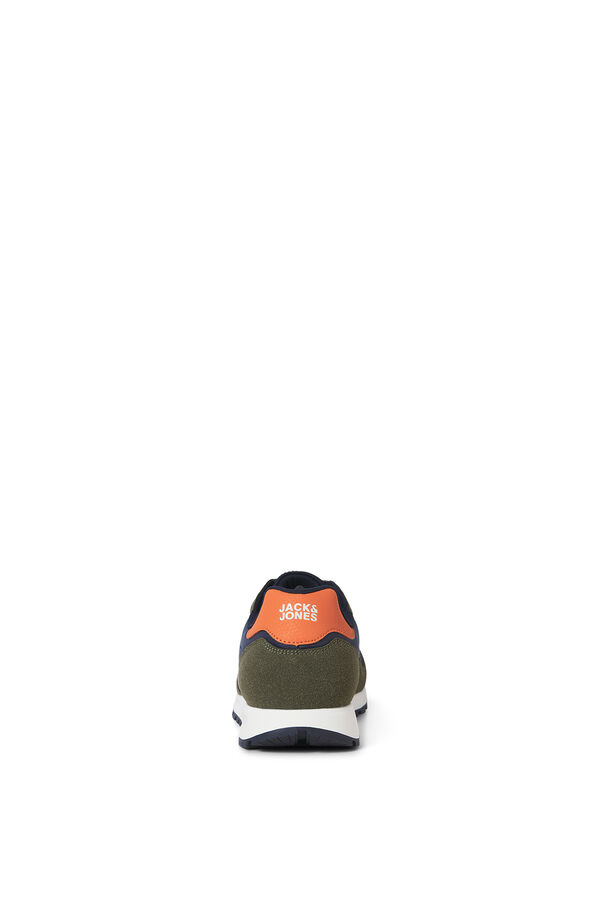 Jack & Jones t&ecirc;nis esportivos de tecido de malha verde