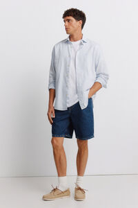 Springfield Bermudas jeans straight fit
