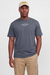 Jack & Jones PLUS T-shirt regular de manga curta cinzento