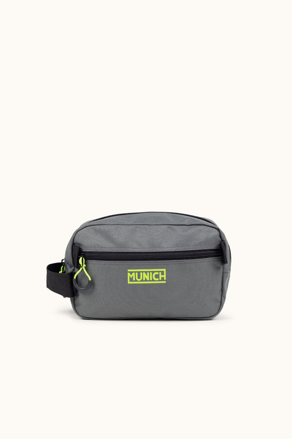 Munich Neceser deportivo reciclado gris